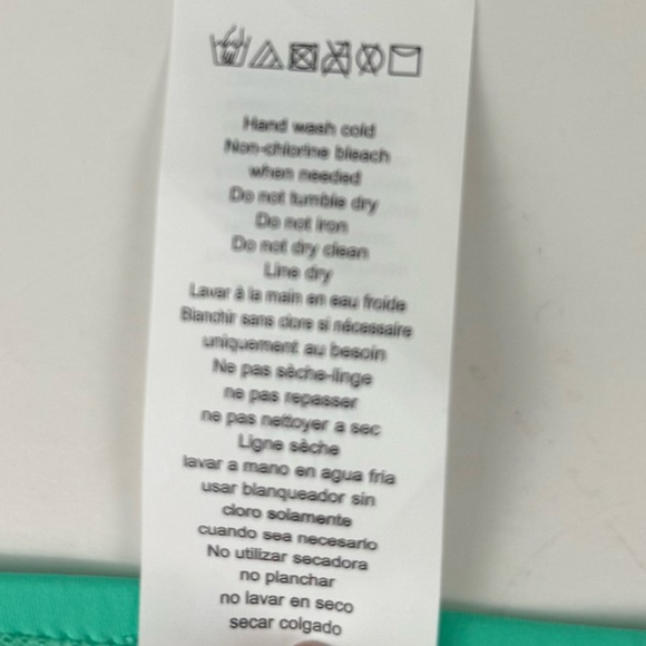 La Blanca Bikini Bottom Womens US 12 Green Goddess Side Tie Hipster NWT - Picture 5 of 11